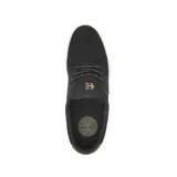 Zapatillas Etnies Jameson 2 Eco, color negro con detalles en marrón en el talón y la lengüeta.