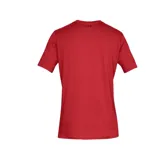 Remera Under Armour de hombre color azul marino, de corte clásico y cuello redondo. Presenta el logo de la marca estampado en el pecho. Confeccionada con tejido Tech™ que absorbe el sudor y tecnología Anti-Olor.