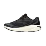 Championes de running Merrell Morphlite, color negro con suela blanca.