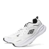 Championes urbanos Umbro Dash, color blanco con detalles en negro.