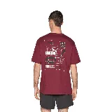 Remera de hombre color bordó con logo Puma estampado en el pecho.