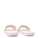 Sandalias Puma Cool Cat 2.0 para mujer, color rosa claro con logo Puma en dorado.