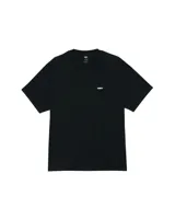 Remera negra de manga corta con logo de la marca Obey bordado en blanco en el pecho. Corte clásico y cuello redondo.