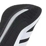 Championes Adidas Galaxy 7 W, color negro con detalles blancos, ideales para running.