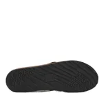 Ojotas de tipo flip-flop color marrón, con suela cómoda y tiras ajustadas.