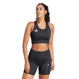Top deportivo negro con logo de Adidas en el frente.
