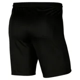 Short deportivo Nike Dry Park Iii de hombre, color negro con logo blanco en la pierna izquierda. Confeccionado con tecnología Dri-FIT para mantener la transpirabilidad y comodidad durante la actividad física.