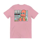 Remera negra de manga corta con estampado de Zoidberg en el pecho.