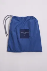 Short de baño clásico, color azul marino, con cintura elástica y cordón ajustable, de tela ligera y de rápido secado.