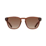 Lentes de sol Indie modelo Palm, con montura color sepia y lentes marrones degradé.