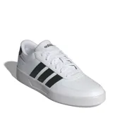 Championes Adidas Breaknet 3.0 de hombre, color blanco con detalles en negro, de estilo clásico inspirado en el tenis.