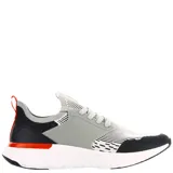 Championes de hombre en color blanco, con detalles en PVC en el lateral y diseño deportivo.