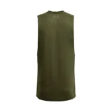 Musculosa sin mangas en color verde oliva, con diseño ligero, suave y de secado rápido, ideal para entrenamiento.
