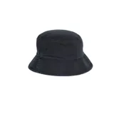 Gorro tipo bucket de algodón color negro con logotipo bordado de adidas.