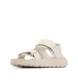 Sandalias Columbia Peakfreak Roam para mujer, color beige con tiras ajustables con velcro y suela de goma.