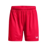 Short deportivo azul marino Under Armour con logo blanco en la pierna.