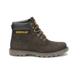 Bota Caterpillar Colorado 2.0 color marrón oscuro, de cuero nobuck engrasado, con forro 100% reciclado, plantilla acolchada, suela de goma duradera y construcción Strobel.