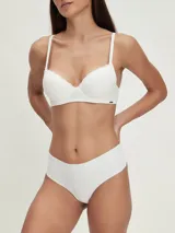 Pack de dos bombachas vedetinas color nude.