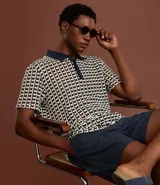 Bermuda masculina confeccionada en algod
