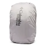 Mochila Columbia unisex de 24 litros, color negro, ideal para senderismo. Cuenta con correas acolchadas, compatibilidad con hidratación, bolsillos para botellas de agua, funda impermeable y enganches para bastones de trekking.