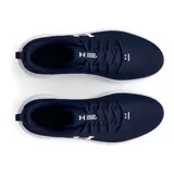 Zapatillas de running Under Armour Phade RN 2 para hombre, color azul marino con logo blanco.