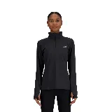 Buzo deportivo negro con cierre frontal y logo de New Balance en el pecho.