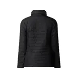 Campera Columbia Silver Falls negra, acolchada, con cierre frontal completo, cuello alto y bolsillos laterales con cierre.