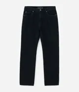 Pantalón de jean para hombre de corte recto, con cintura tradicional y cierre de cremallera. Confeccionado en denim de algodón 100%.