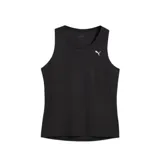Musculosa deportiva Puma Run Velocity Tank color negro con logo blanco en el pecho. Confeccionada en tejido de secado rápido con tecnología dryCELL.