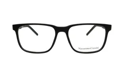 Armazón para lentes de receta Nazareno Corsini, modelo 120/55, color negro. Fabricado en acetato.