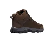 Botas de senderismo Columbia Buxton Peak Mid Waterproof para hombre, color marrón. Cuentan con entresuela liviana y duradera para mayor comodidad, amortiguación superior y alto retorno de energía, así como una suela de goma de tracción avanzada para un movimiento sin resbalones en terrenos irregulares.