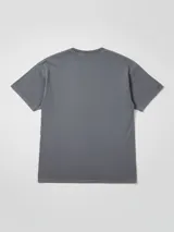 Remera celeste de manga corta y corte holgado.