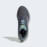 Championes Adidas Response Super grises con detalles en blanco y celeste.