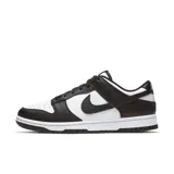 Championes Nike Dunk Bajo Panda de mujer, color blanco y negro.