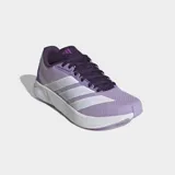 Championes de running Adidas Duramo RC2 color lila con detalles en blanco y violeta.