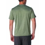 Remera deportiva Columbia Hike Crew color borgoña, de corte clásico y manga corta, con logo estampado en el pecho. Confeccionada en poliéster con tecnología Omni-Wick para absorción de la humedad y control de olores.