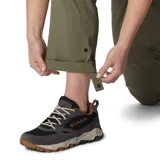 Pantalón largo negro convertible en short, con tecnología Omni-SHADE de protección solar FPU 50, bolsillos laterales y traseros.