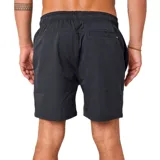 Short de baño Rip Curl Daily color negro, con cintura elástica ajustable con cordón blanco y logo de la marca estampado en la pierna derecha.