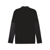 Buzo deportivo negro con cierre 1/4, logo de Puma amarillo en el pecho y escudo del Club Atlético Peñarol.