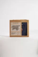 Boxer gris con estampado de tucanes.