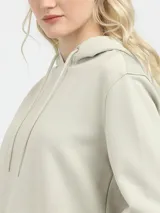 Buzo con capucha de logo elastic