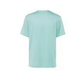 Remera deportiva Nike de hombre color celeste, de manga corta y cuello redondo. Cuenta con tecnología Dri-FIT y logo reflectivo en el pecho.