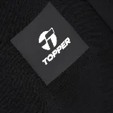 Pantalón de jogging negro con cintura elástica ajustable con cordón, bolsillos laterales y logo de la marca en la pierna izquierda.