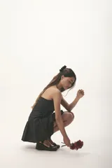 Sandalias de cuero marrón con plataforma de 7 cm con estampado de piel de serpiente.