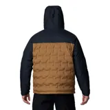 Campera Columbia Grand Trek III para hombre, con capucha, impermeable y transpirable. Forro termorreflectante Omni-Heat™ Infinity y aislamiento de plumón de 650 fill power.