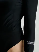 Body de manga larga con detalle de hebilla