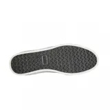 Championes Etnies Jameson 2 Eco, color negro con detalles en amarillo mostaza y suela color crema.
