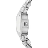 Reloj Michael Kors de la colección Mini Gramercy, con caja plateada de 22mm y pulsera de acero inoxidable plateado. Resistente al agua hasta 30 metros.