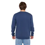 Buzo azul de cuello redondo, marca Rip Curl, con logo estampado en el pecho.