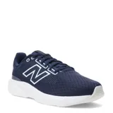 Championes de running New Balance Course 413, color azul marino con logo blanco.